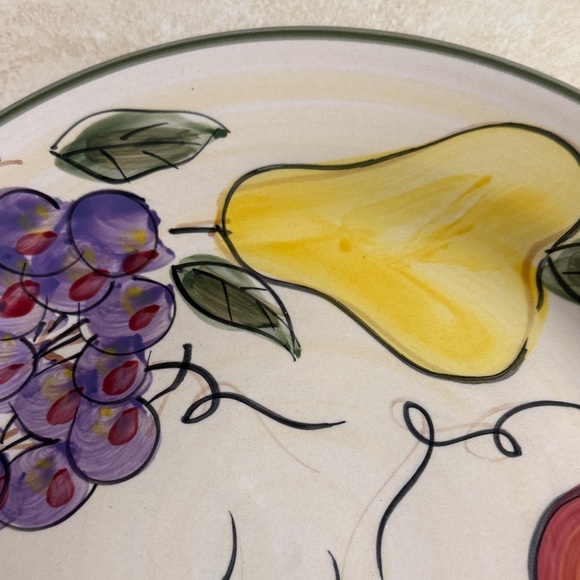 Royal Norfolk Retired Tuscan Fruit Dinner Plate - Picture 2 of 6